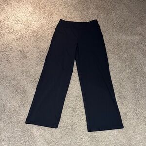 Classic Black Wide Leg Women's Pants